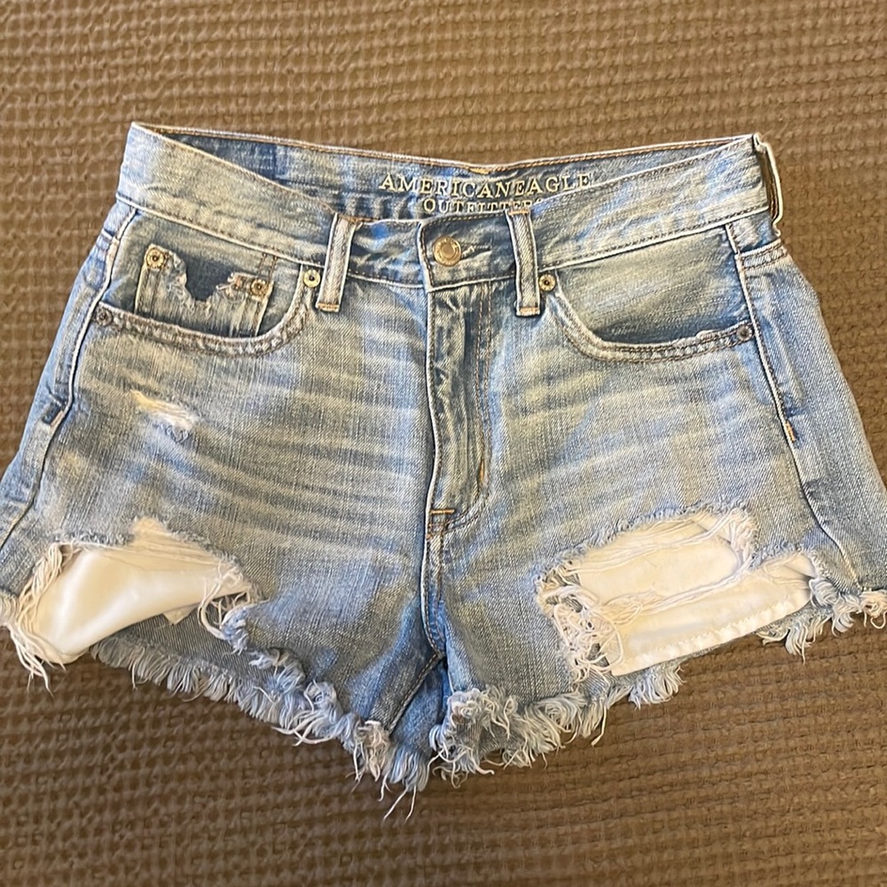 American eagle denim shorts